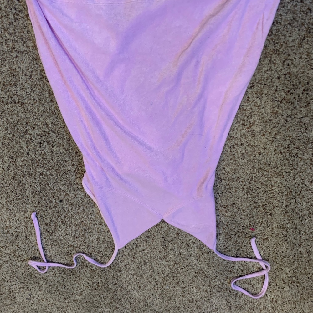 Lavender Halter Top bikini cover up